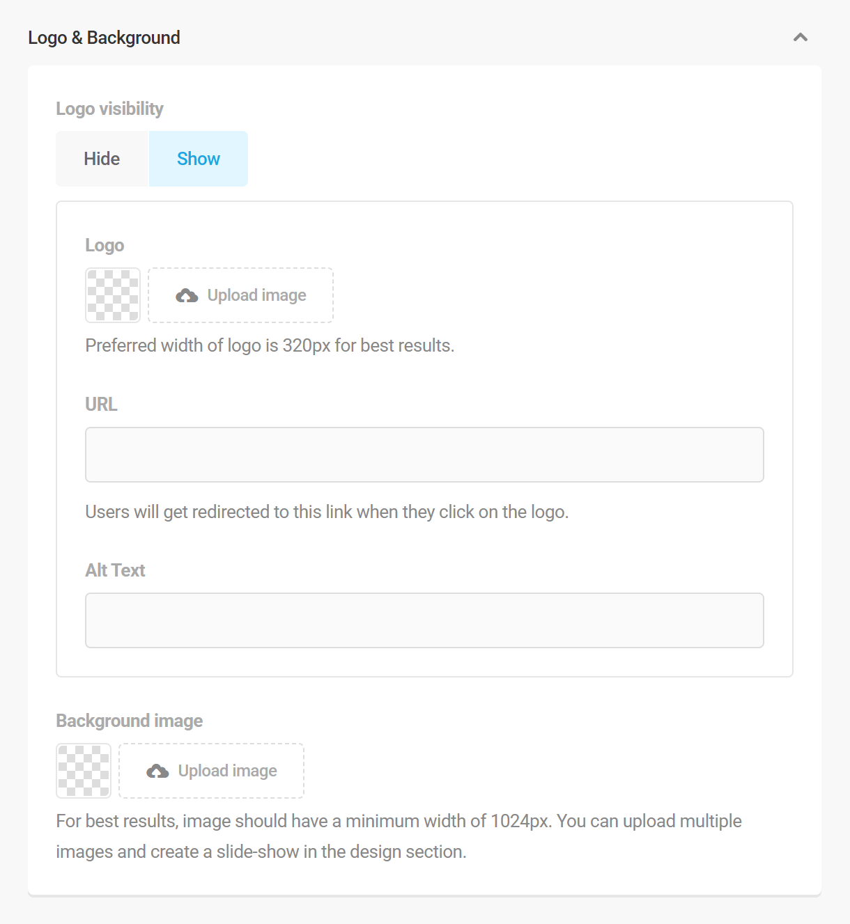 Branda DB Error page logo design