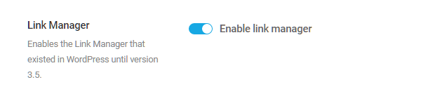 Branda-enable-link-manager