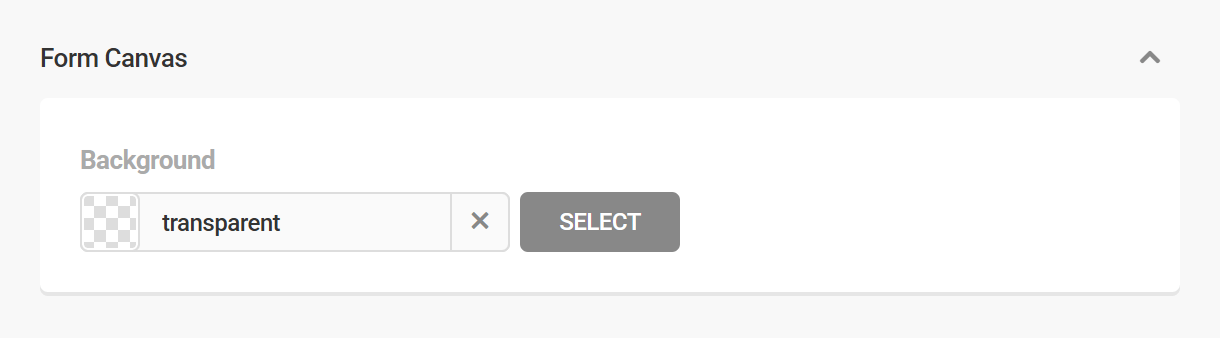 Branda login screen form canvas color