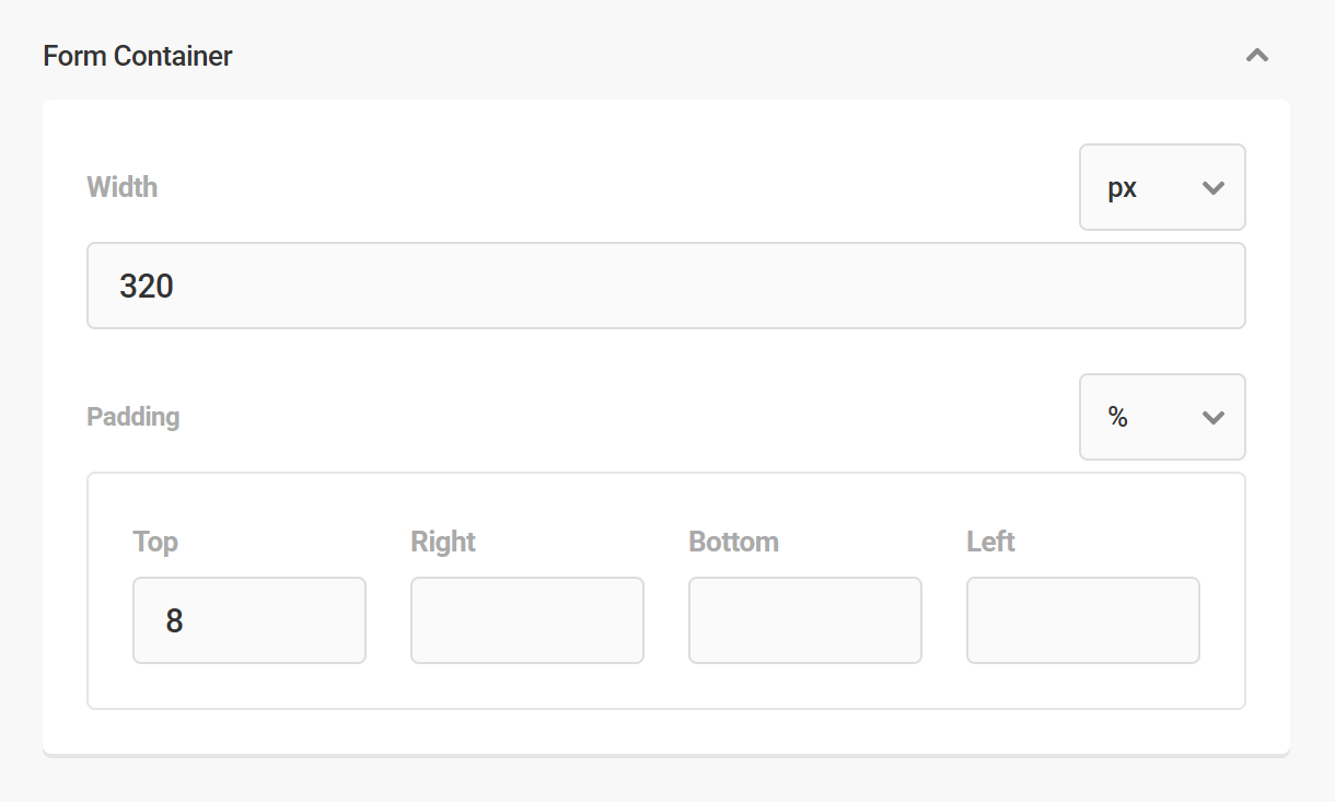 Branda login screen form container design
