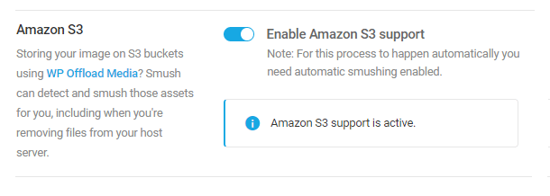 amazon s3 integration