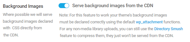 serve background images from CDN