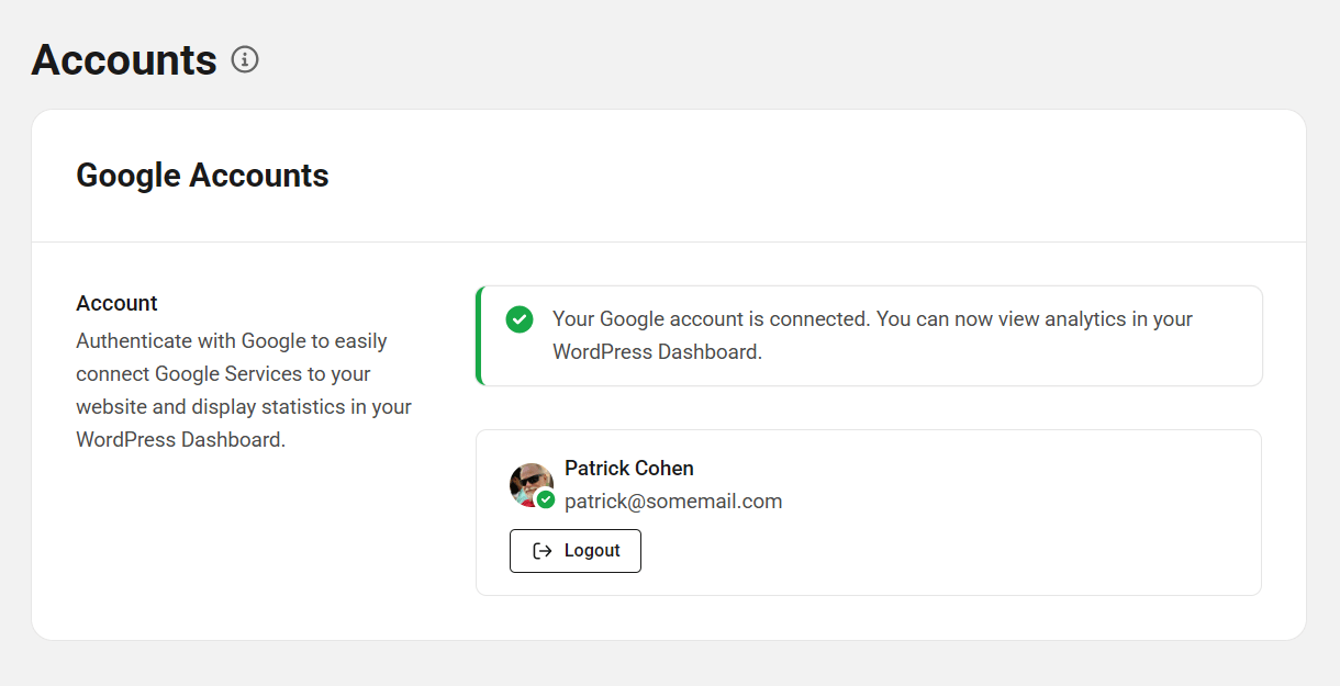 Disconnect Google account from Beehive