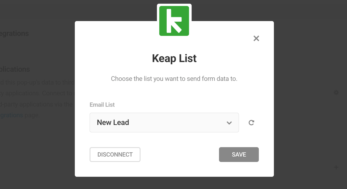 Keap Email List