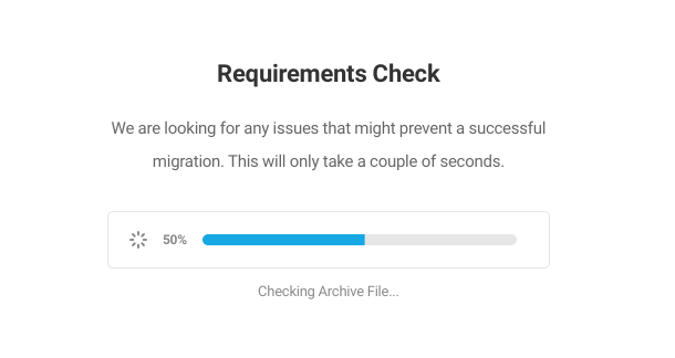 Shipper requirements check screen