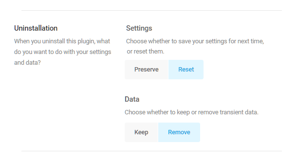 Shipper data preservation screen