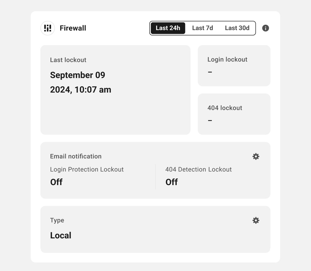 WAF not enabled in the Firewall widget for WPMU DEV hosted sites