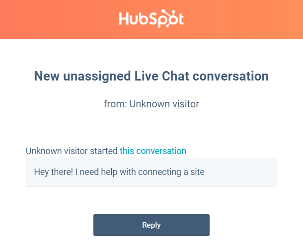 hubspot-email-notification