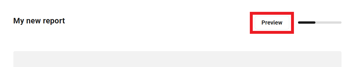 Preview a site report in The Hub