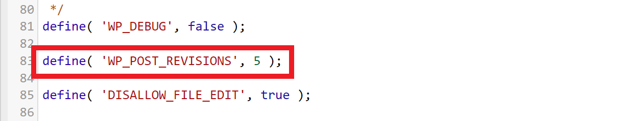 Post revisions limited on WPMU DEV hosted sites