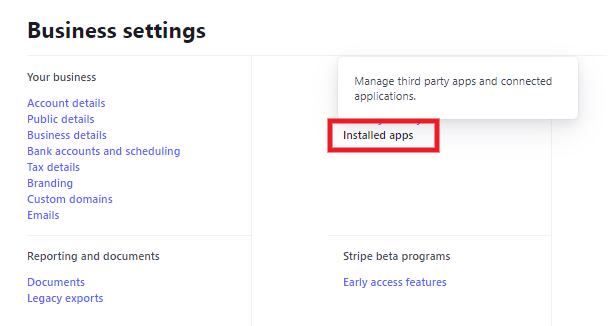 Disconnect Stripe account from Client Billing