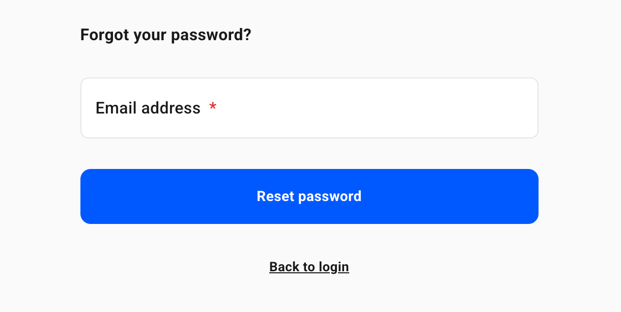 Password reset in WPMU DEV login form