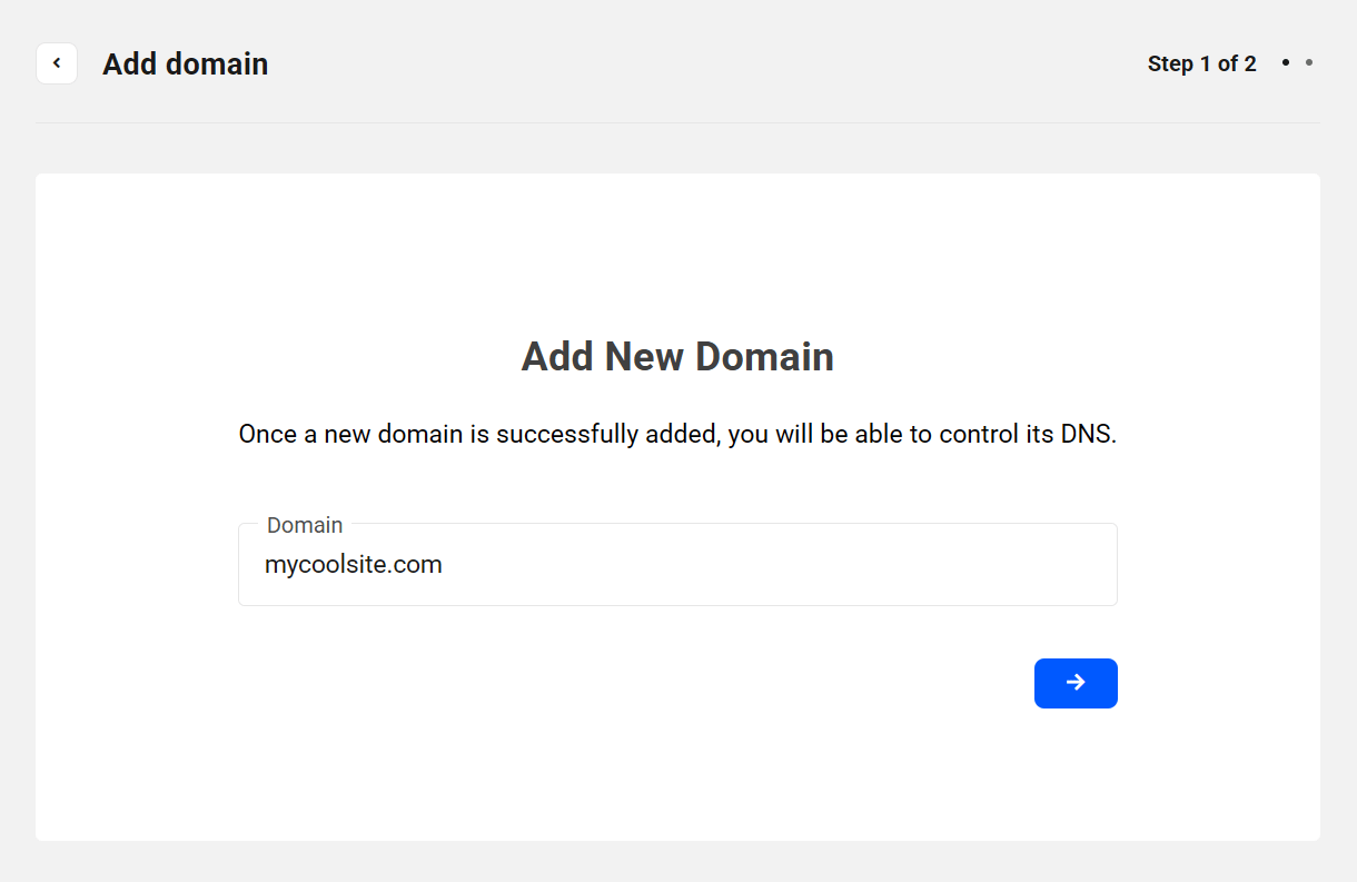 Connect a 3rd-party domain to the Hub