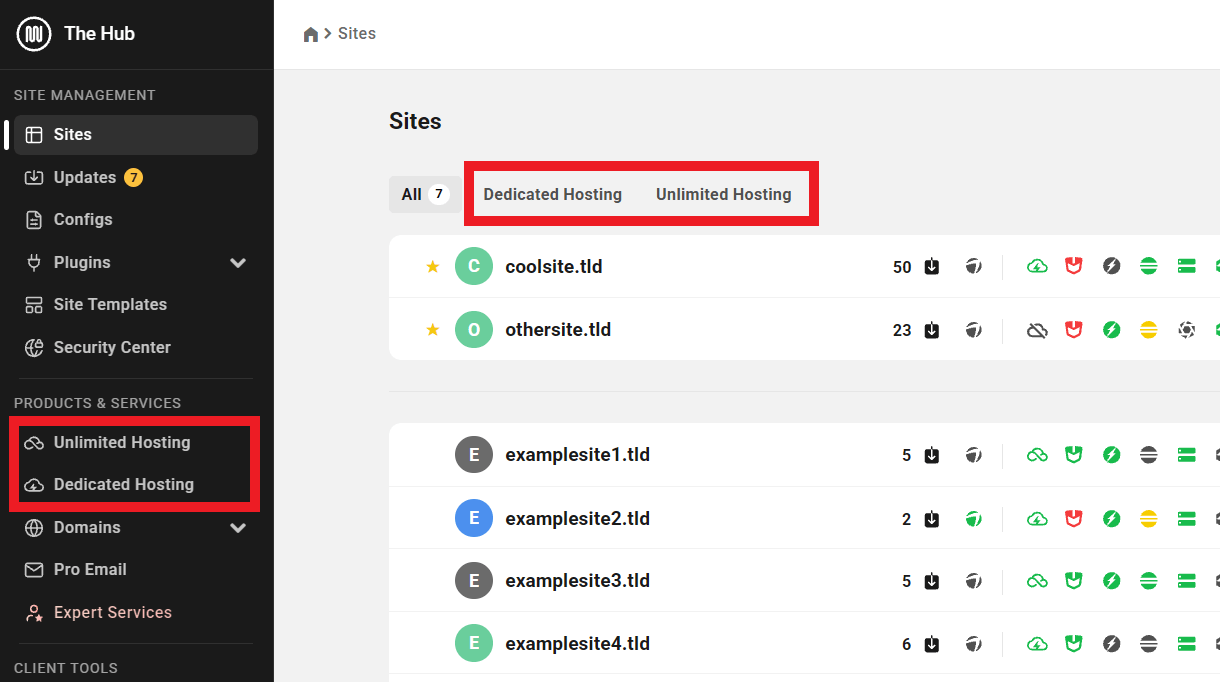 Allows a user view-only access to the Hub Hosting info