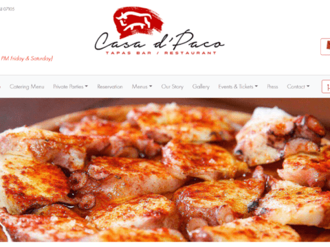 Casa dPaco Screenshot Website 480x360