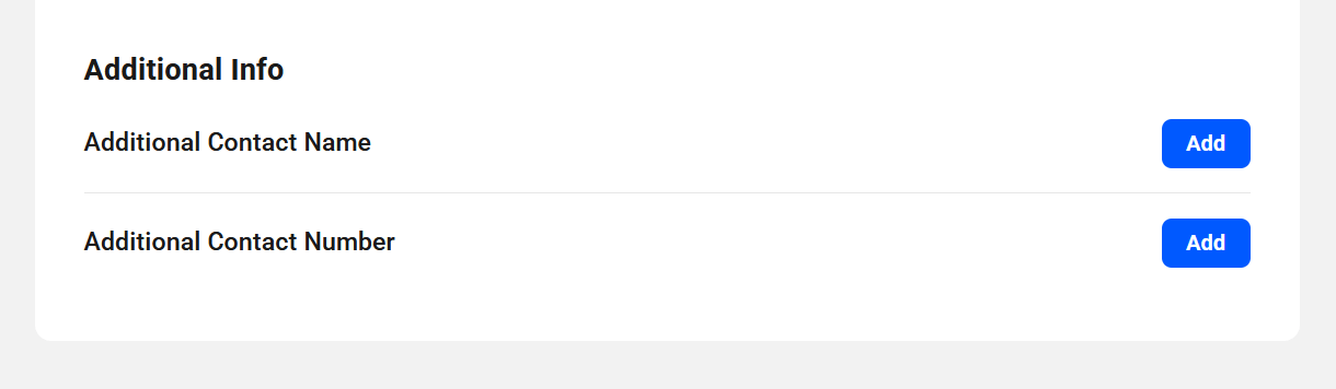 Client view of custom fields in their client profile