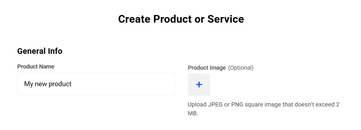 Adding a new product in Client Tools