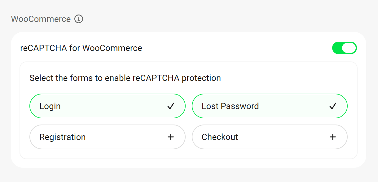 Enable Bot Protection for WooCommerce in Defender