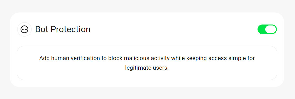 Enable Bot Protection in Defender