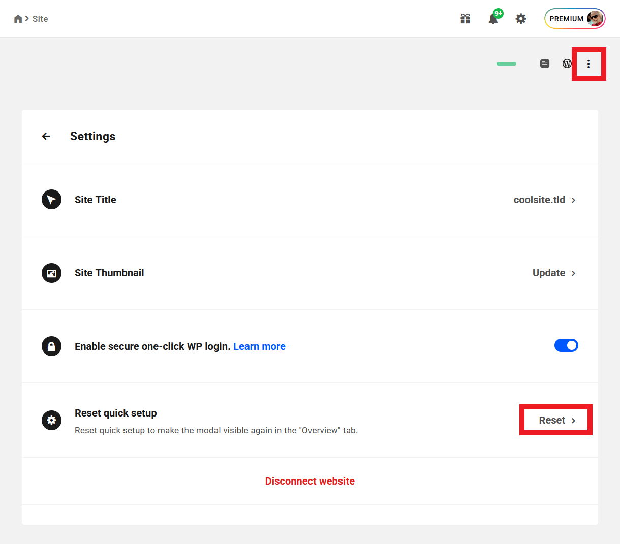 Reset the Quick Setup wizard in the Hub